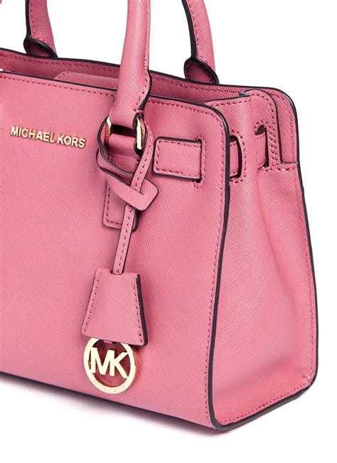 michael kors saffiano leather small satchel purse bag|largest michael kors tote.